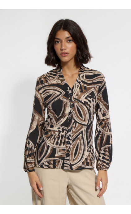 PRINTED LONG SLEEVE SHIRT