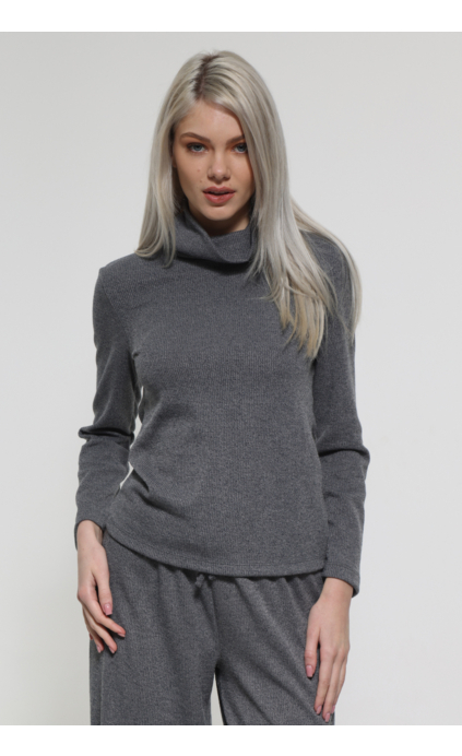 GRAY ZIVAGO LONG SLEEVE T-SHIRT