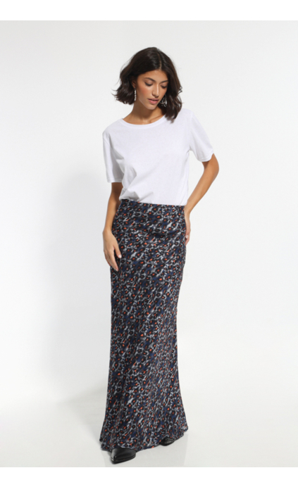 PRINTED MAXI SKIRT