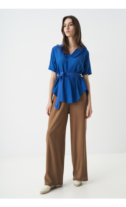 SUMMER BLOUSE WITH BELT