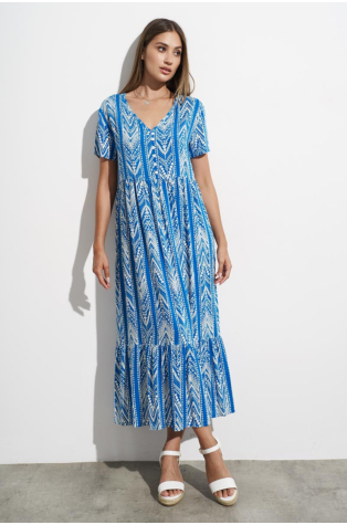 MAXI VISCOSE DRESS