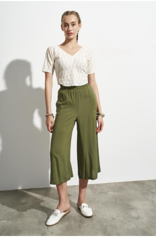 JUPE-CULOTTE VISCOSE