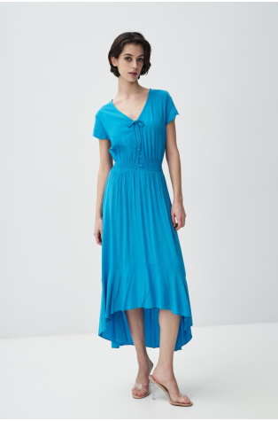 DRESS 59863 TURQUOISE