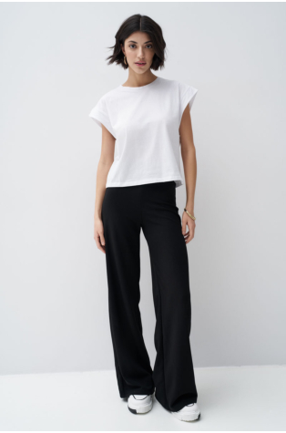 HIGH RISE BLACK PANTS