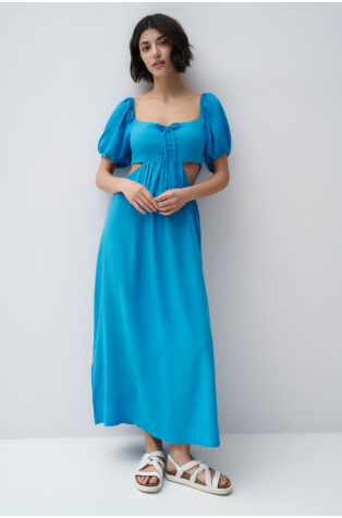 DRESS 59833 TURQUOISE