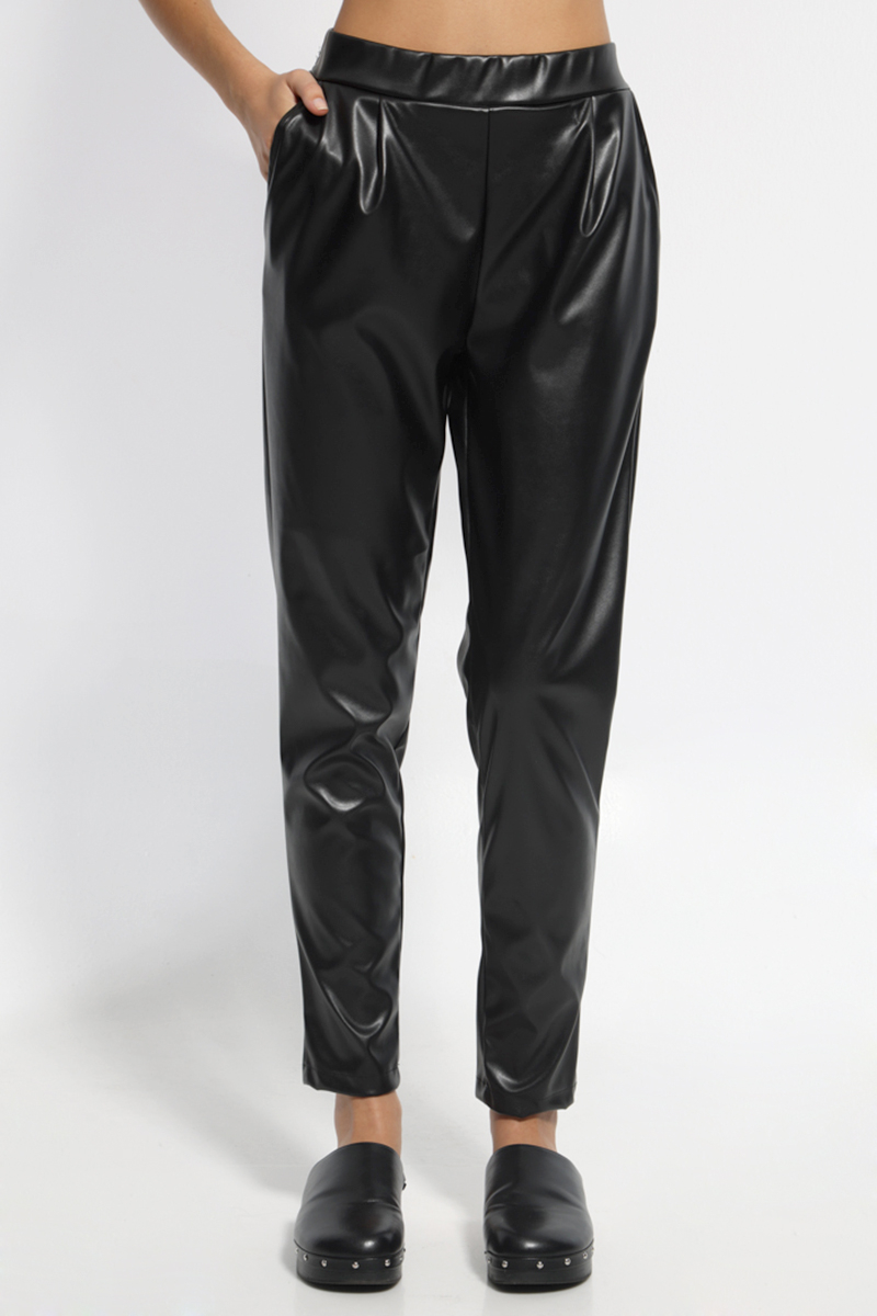 BLACK STRETCH PANTS