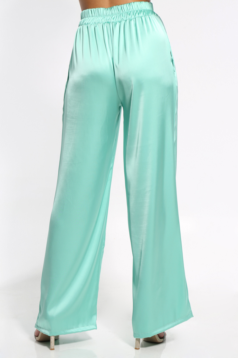 SATIN WIDE VERAMAN PANTS