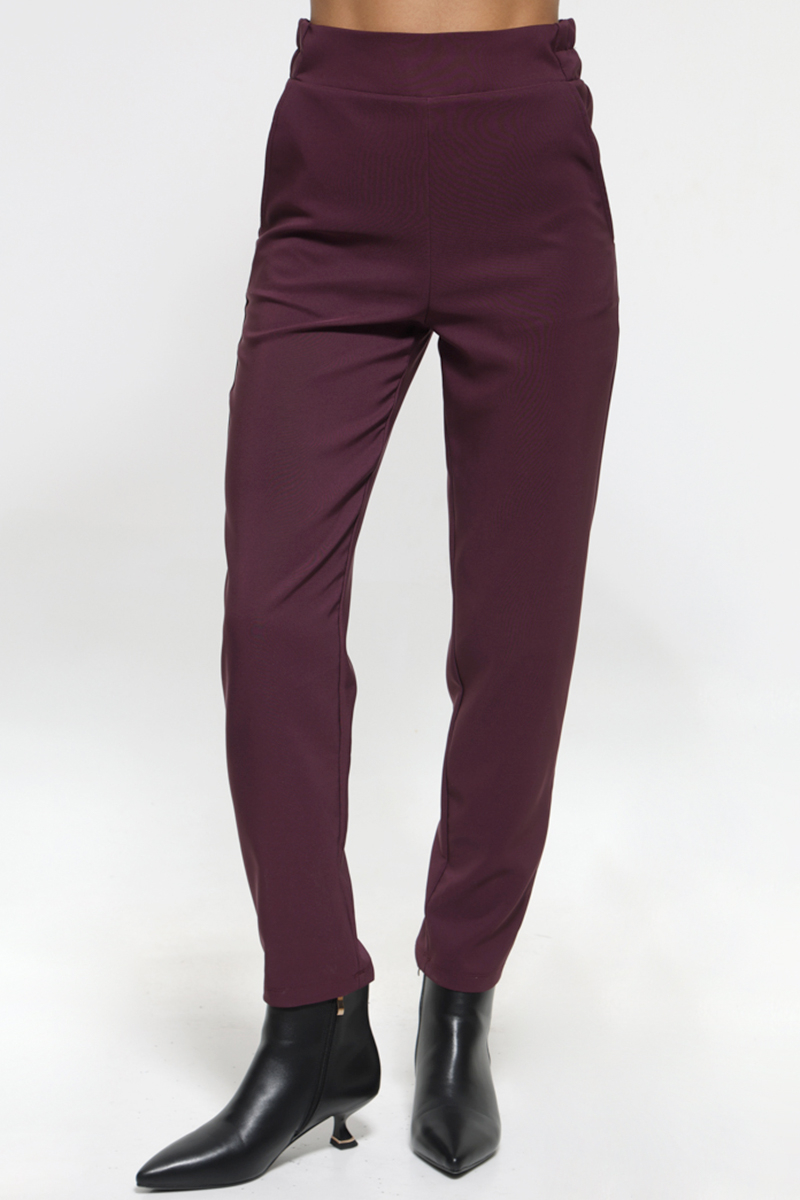 PURPLE STRAIGHT PANTS