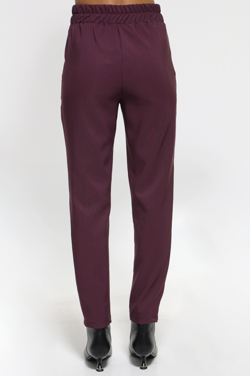 PURPLE STRAIGHT PANTS