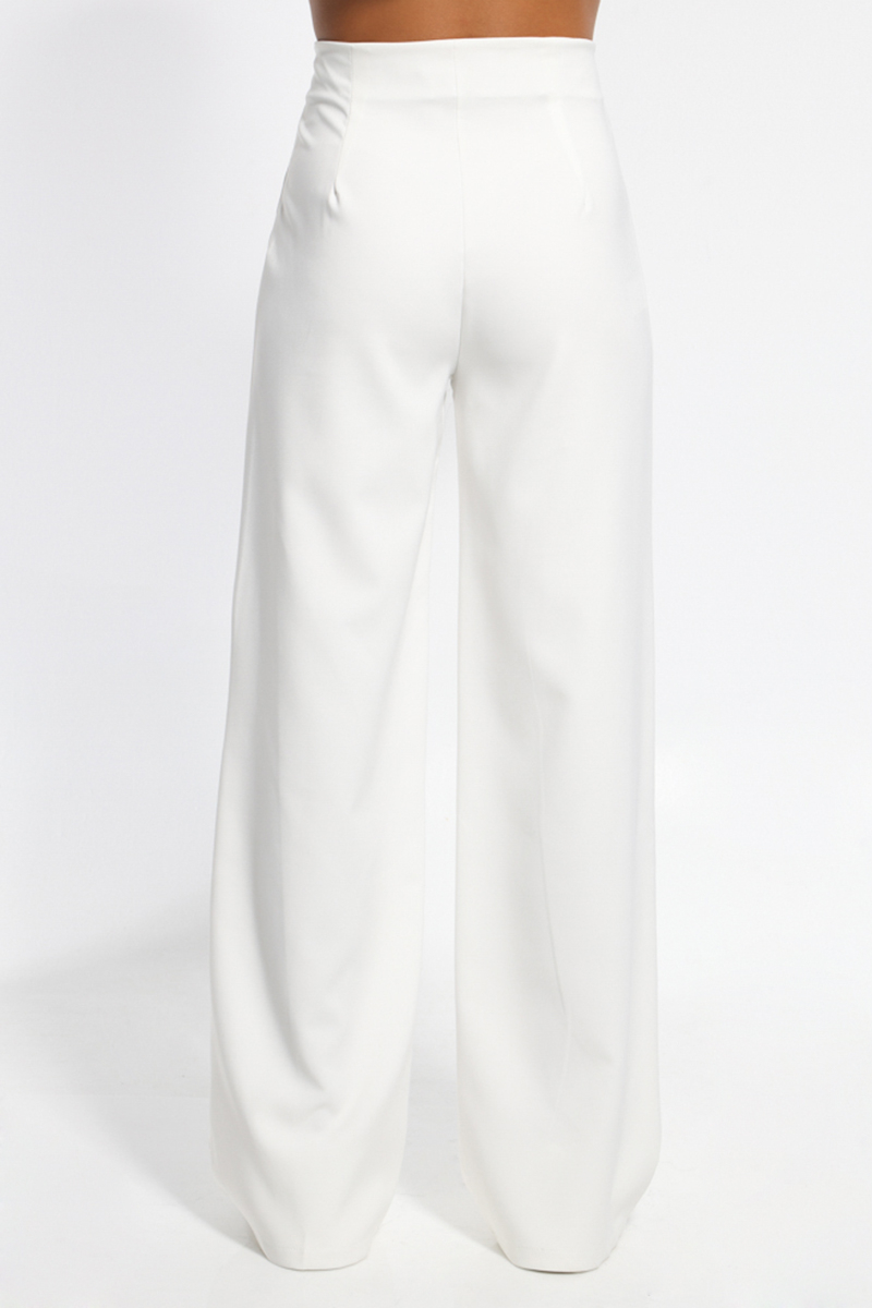 WIDE WHITE PANTS