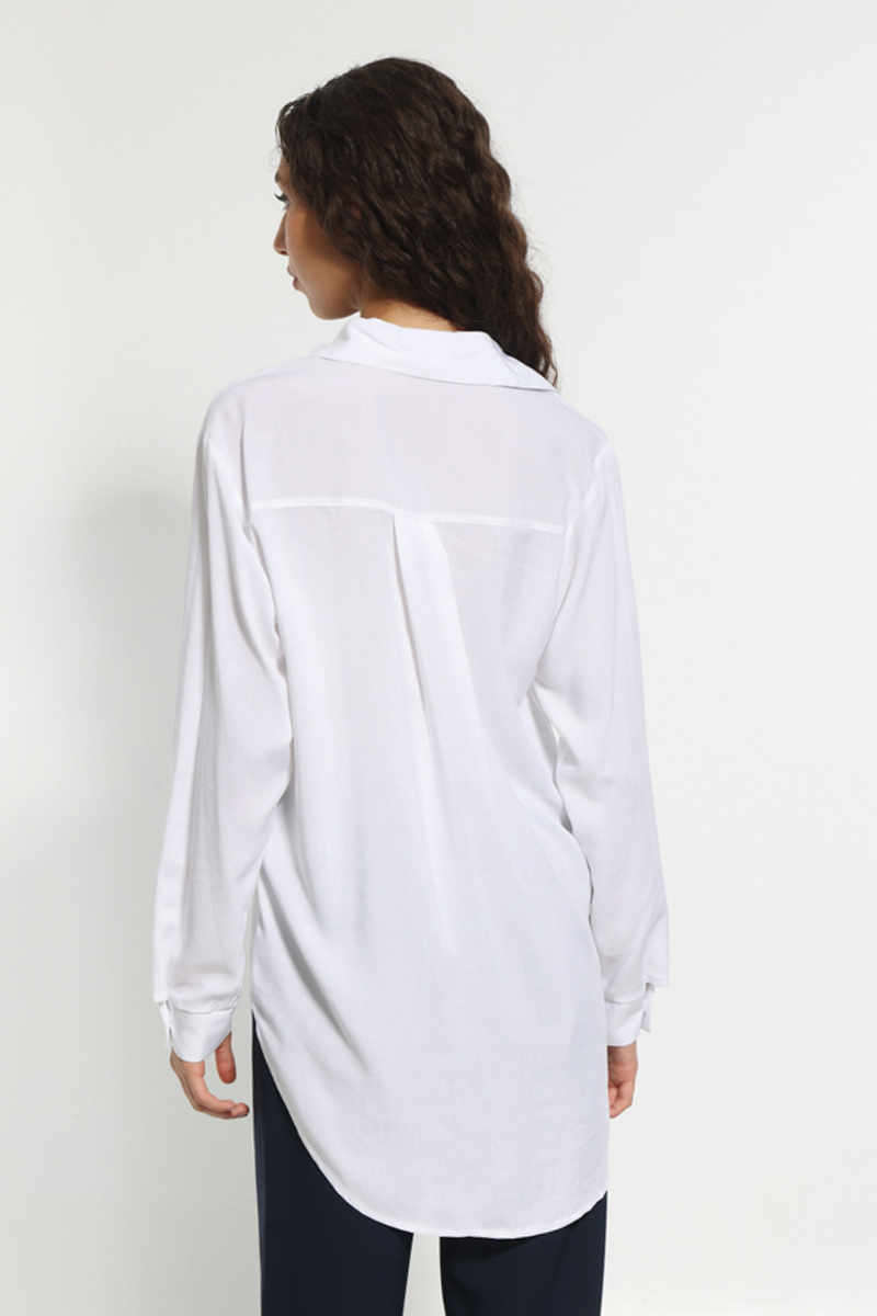 WHITE LONG SLEEVE SHIRT