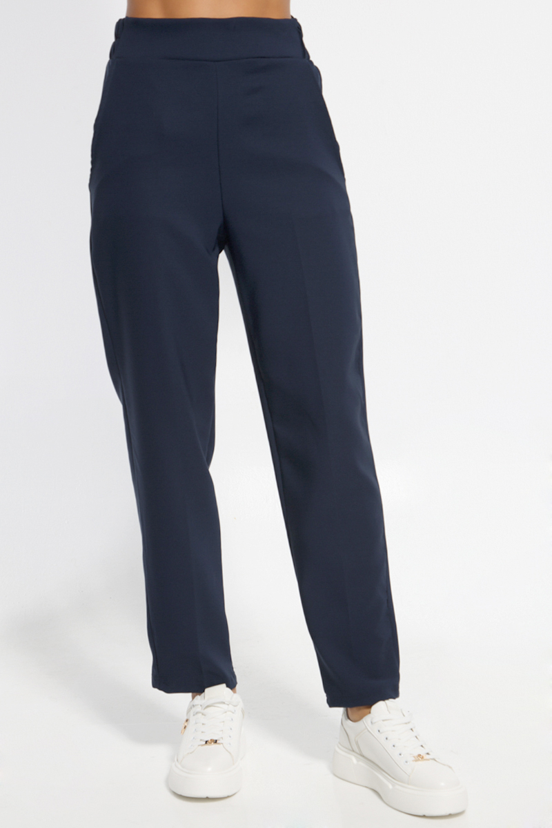 STRAIGHT LINE PANTS IN BLUE COLOR