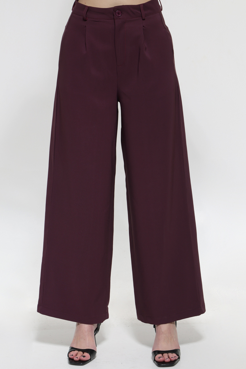 WIDE PURPLE PANTS