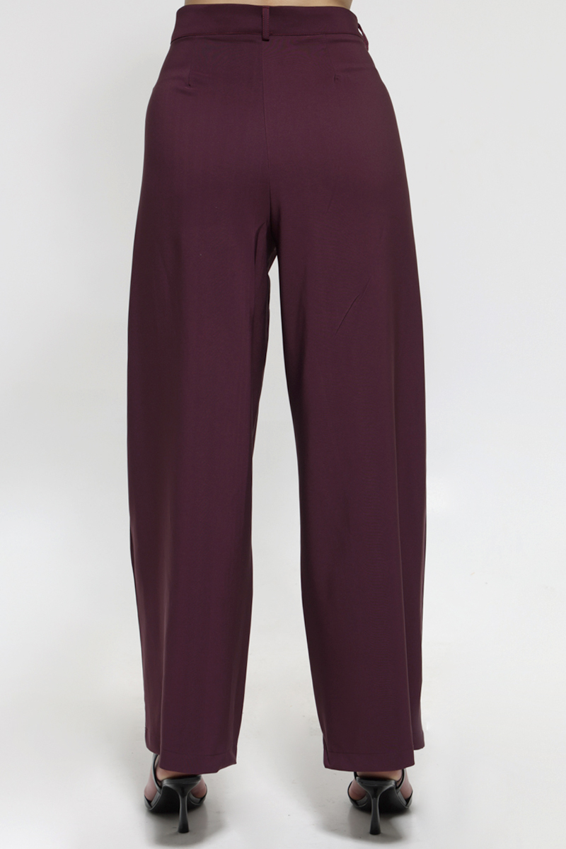 WIDE PURPLE PANTS