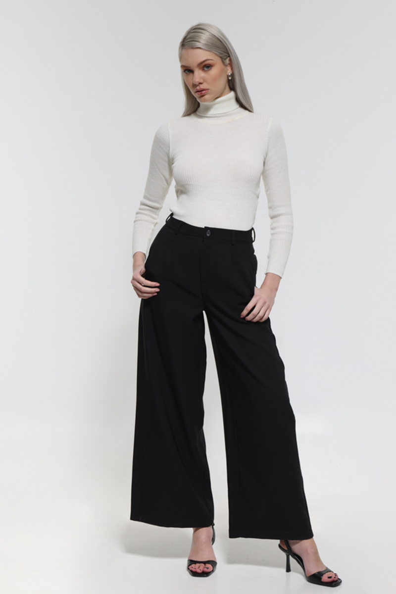 WIDE BLACK PANTS