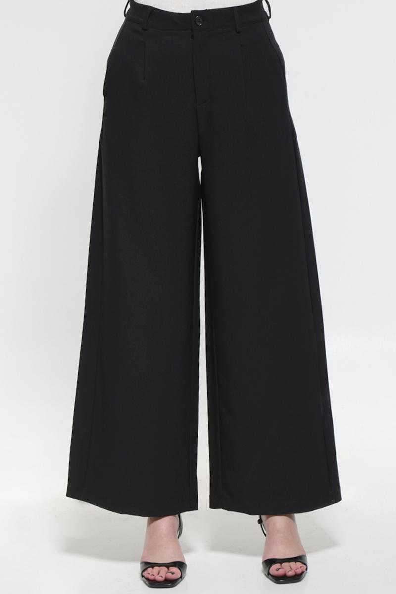 WIDE BLACK PANTS