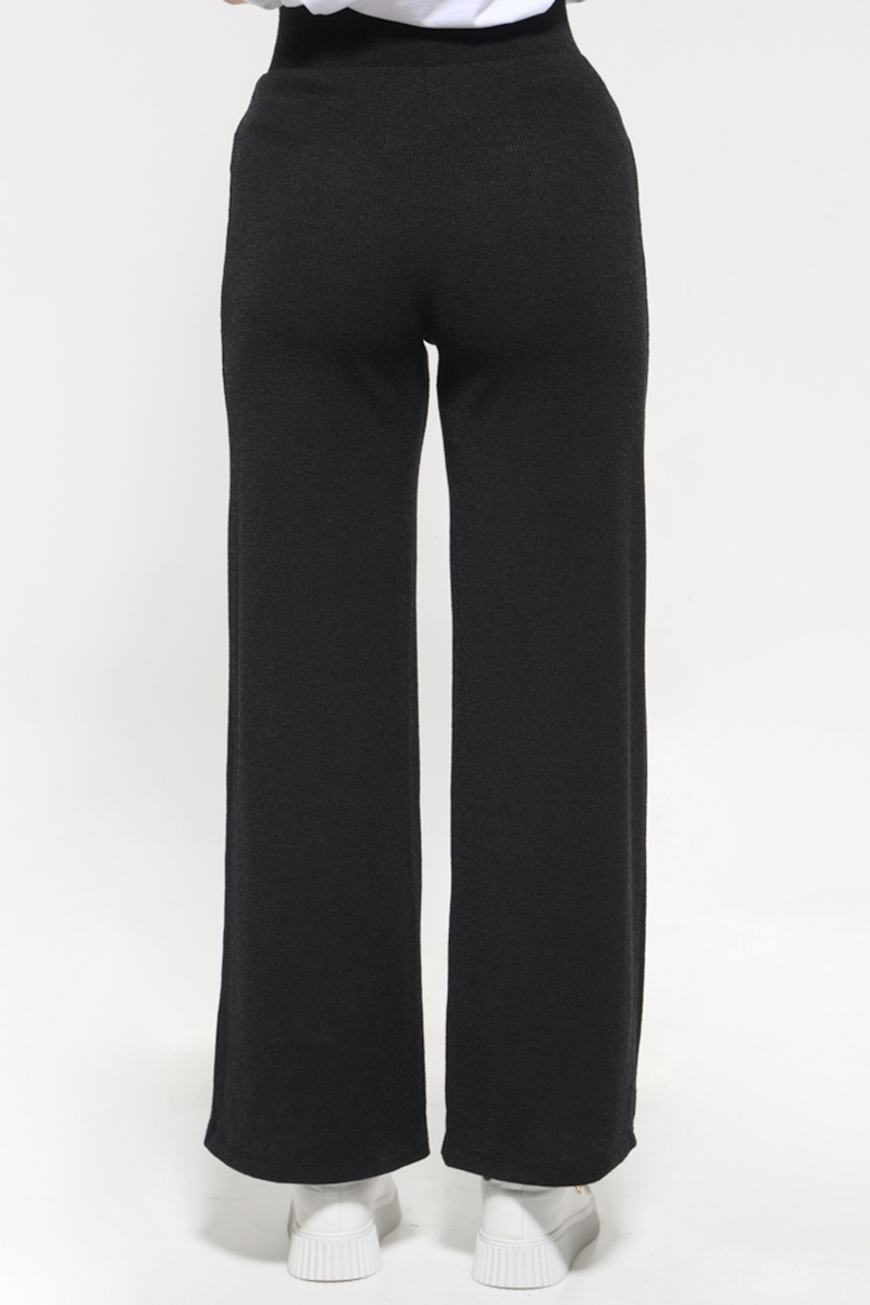 BLACK PANTS WITH ELASTIC WAIST