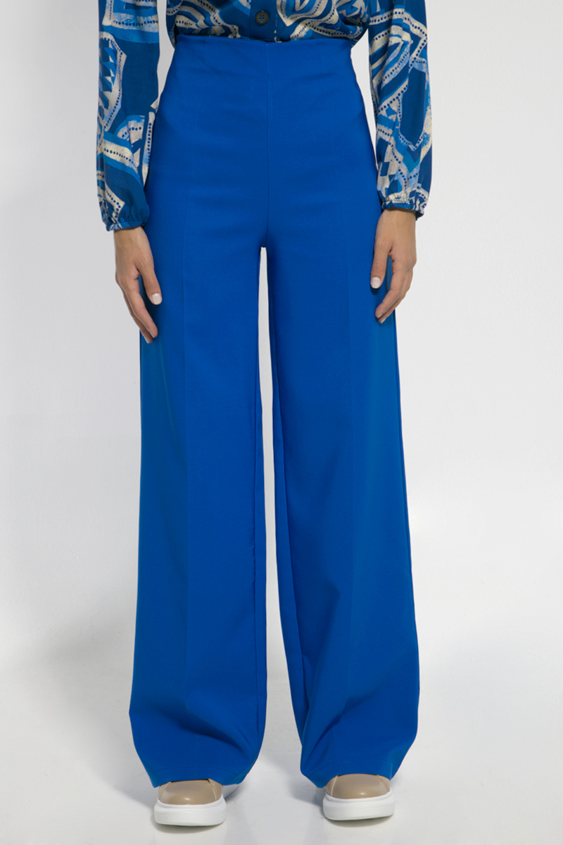 WIDE BLUE ROYAL PANTS