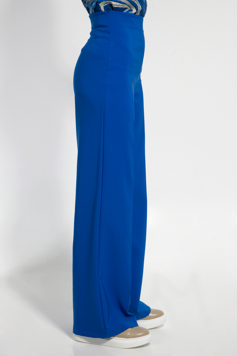 WIDE BLUE ROYAL PANTS