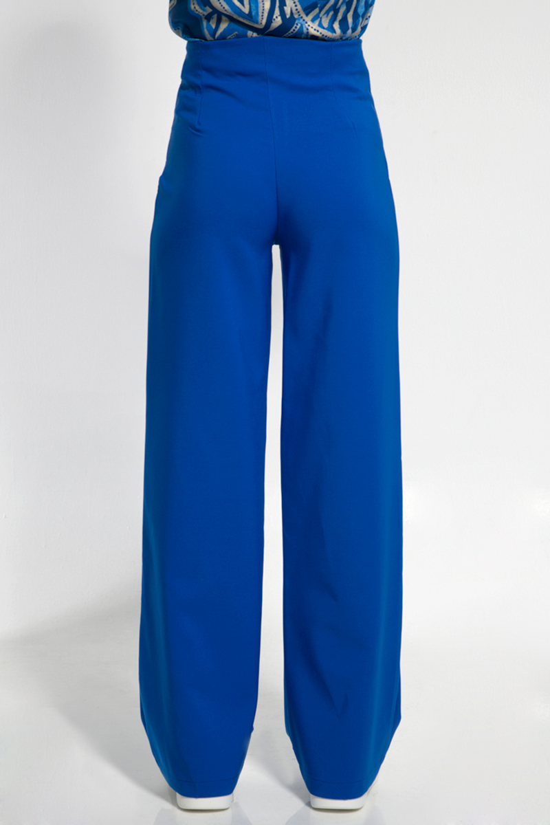 WIDE BLUE ROYAL PANTS