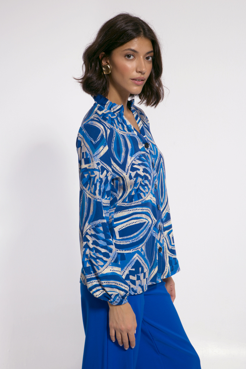 PRINTED LONG SLEEVE SHIRT