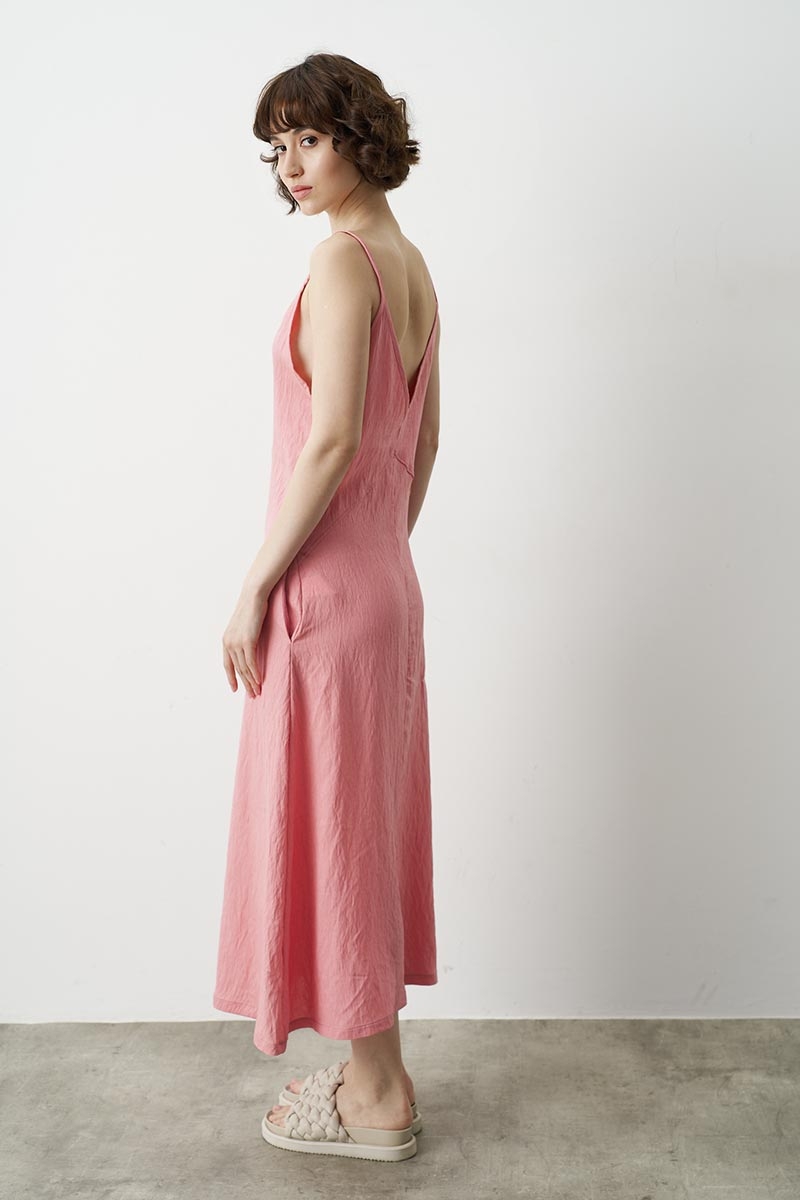 PINK DRESS, A-LINE WITH LACES