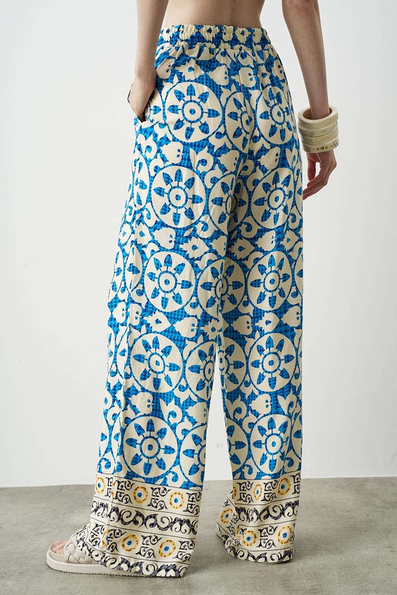 PRINTED PANTS OF RAYON